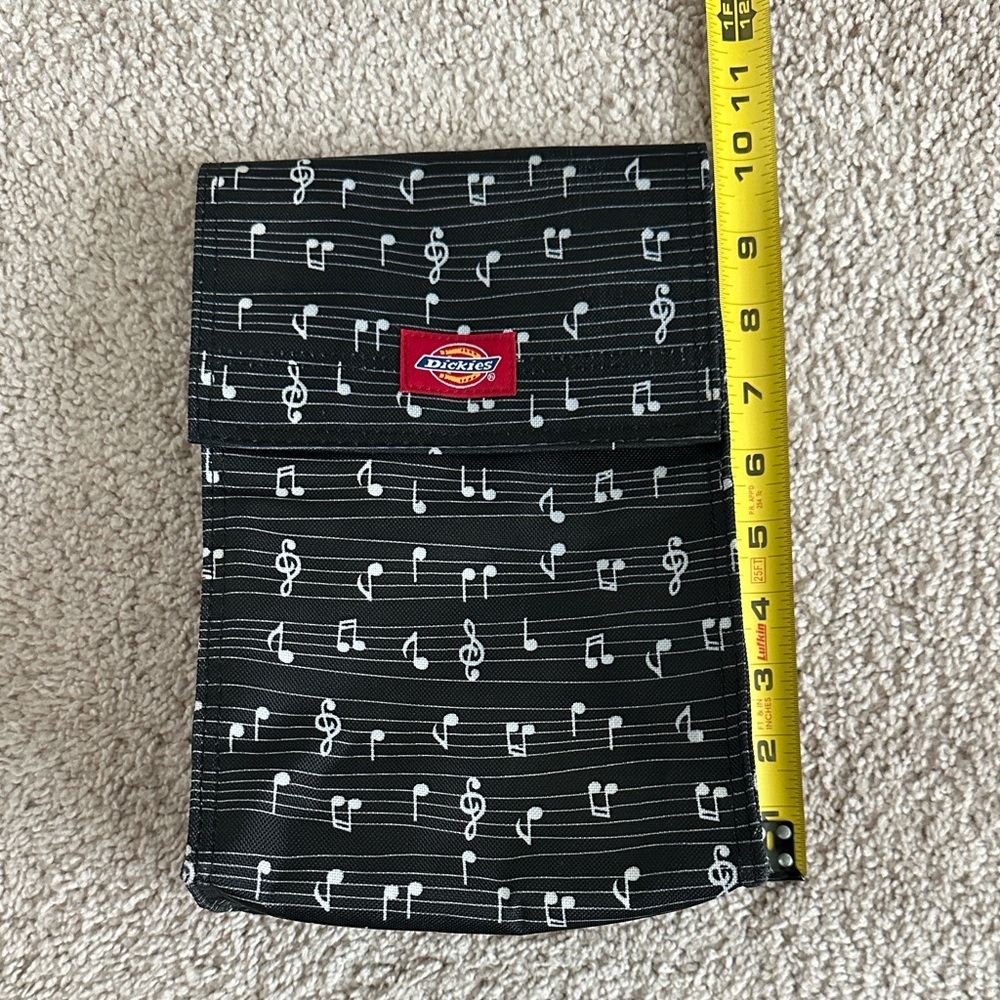 Dickies Black Music Note Lunch Tote bag